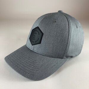 Travis Mathew Mens Gray Stretch Fitted Hat Mens S/M